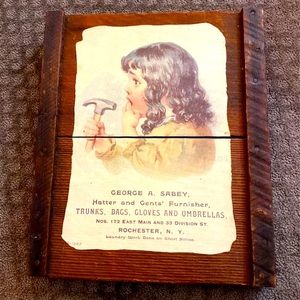 Antique Wooden Painting